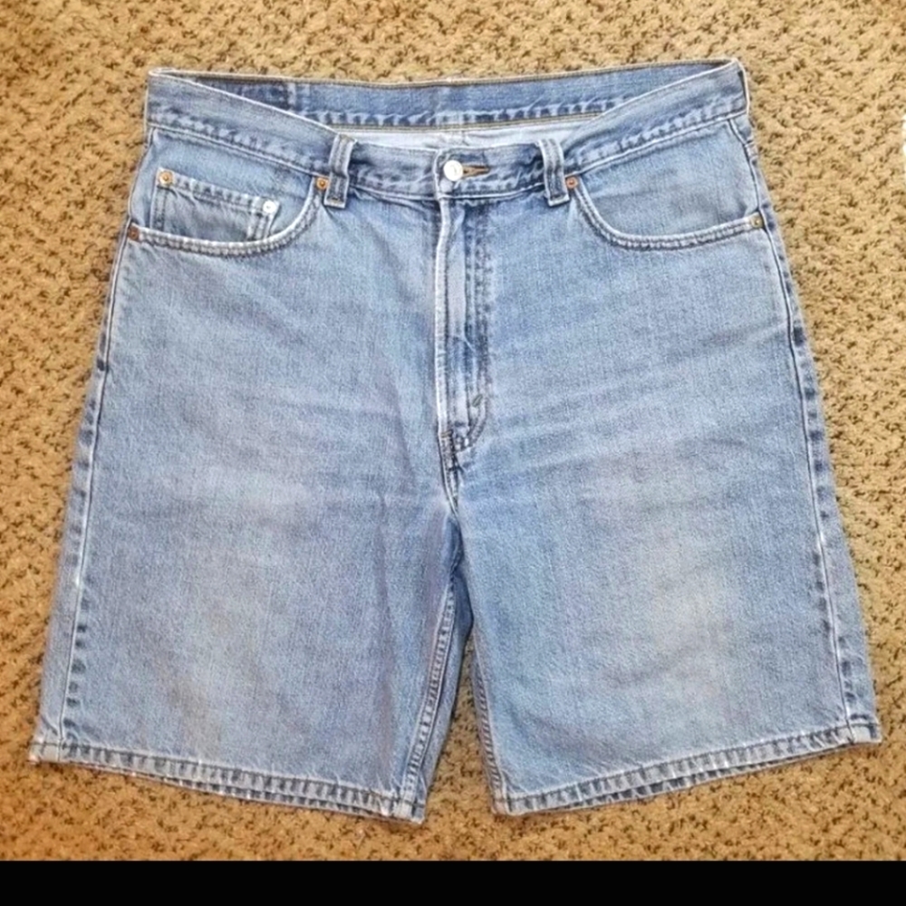 Levi's High Waist Denim Shorts Relaxed Fit W36